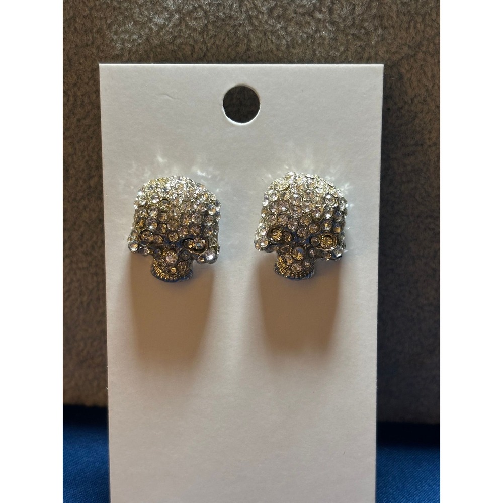 #38. Sparkling Crystal Stud Earrings